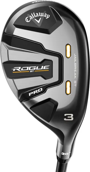 NEW MEN'S LEFT HAND CALLAWAY ROGUE ST PRO 20* #3 HYBRID TENSEI WHITE 85 STIFF FLEX + HEAD COVER