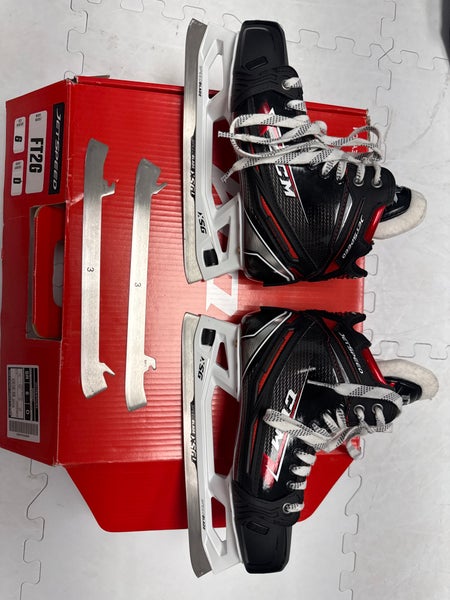 Senior New CCM Jetspeed FT2 Hockey Goalie Skates Regular Width Size 6