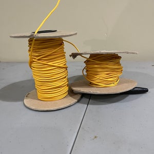 Yellow/Gold Lacrosse Crosslace