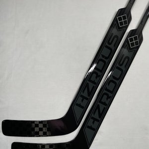 NEW True HZRDUS 7X4 Goalie Sticks, 27”, Regular Hand, Black Out - 2 Pack