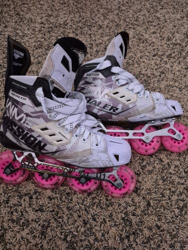 Bauer Mission WM01 Inline Skates Regular Width Size 7.5 (Used)