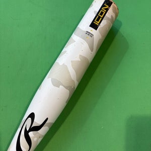 2025 Rawlings Icon Composite Bat USSSA Certified (-5) Composite 27 oz 32" (Used)