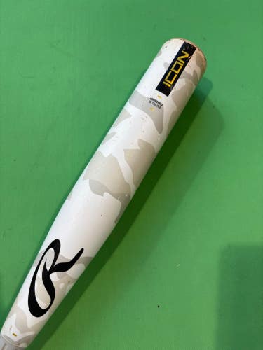 2025 Rawlings Icon Composite Bat USSSA Certified (-5) Composite 27 oz 32" (Used)
