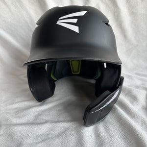 Easton Elite Max Black Baseball Batting Helmet with Jaw Guard 6 5/8 - 7 1/4 M/L (Used)