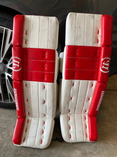 28" Warrior Ritual G3 Goalie Leg Pads (Used)