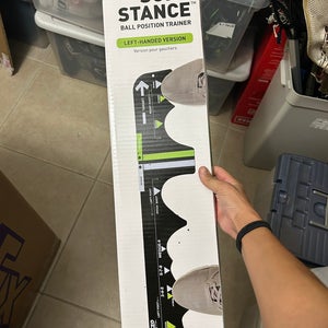New golf ball position left Sure Stand