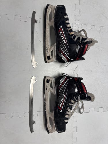 CCM Jetspeed FT480 Hockey Goalie Skates Size 5 (Used)