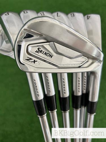 Srixon ZX5 / ZX7 Mkii Forged Combo Iron Set 4-P / Dynamic Gold X100 Extra Stiff