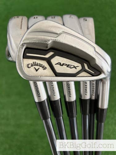 Callaway Apex CF16 Forged Iron Set 5-P / Recoil F2 65 Senior Graphite