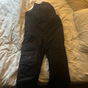 Black Men's Adult XL Helly Hansen Ski Pants (Used)