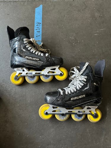Bauer Supreme Mach Tour Fuse HiLo Inline Skates 8.5