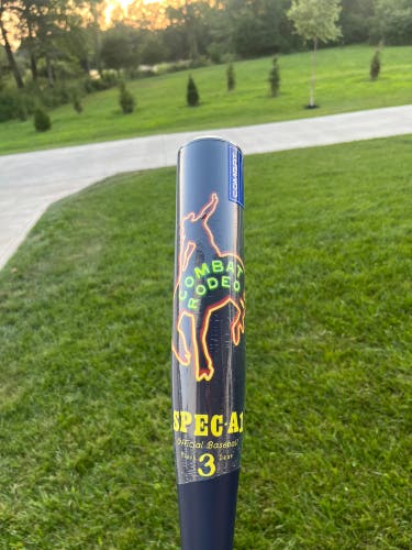 2026 Combat MFG Spec A1 Alloy BBCOR Certified Bat (-3) 28 oz 31" (New)