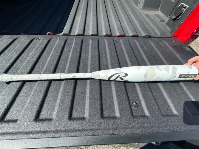 2025 Rawlings Icon Composite USSSA Certified Bat (-5) 27 oz 32" (New)