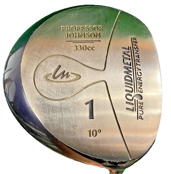 Liquidmetal Golf 330cc Professor Johnson Driver 10* RH Stiff Graphite 45.5" HC