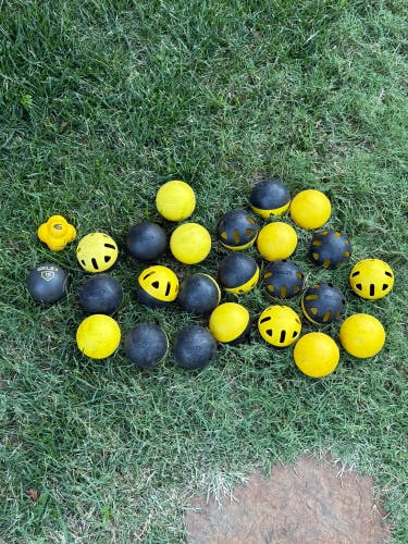 Lot of 24 SKLZ Training Balls – Impact, Weighted, & Reaction