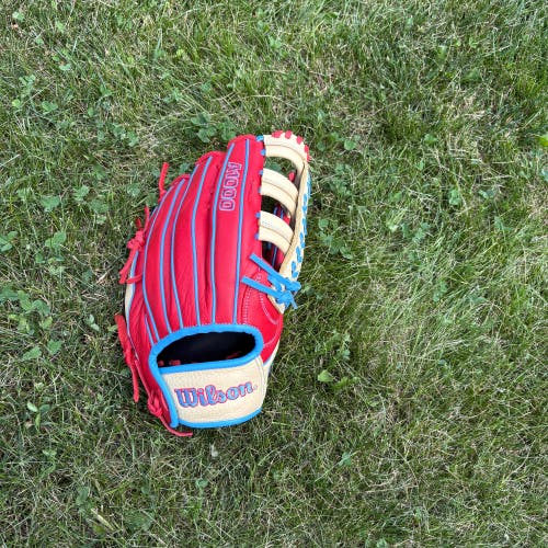 2024 Wilson RH Outfield A1000 Baseball Glove 12.25" 1892 (Used)