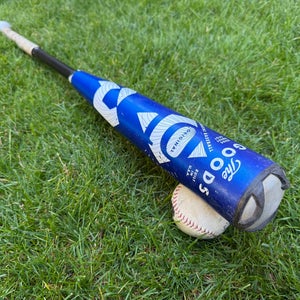 DeMarini The Goods Hybrid USABat Certified Bat (-10) 20 oz 30" (Used)