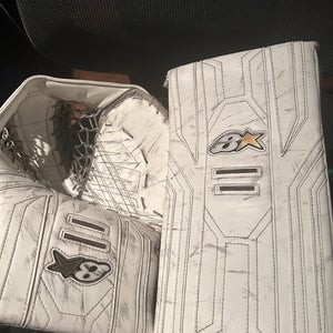 2023 Brian's Optik x3 Regular Goalie Gloves (Used)