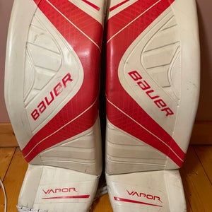 Medium  Bauer Vapor 1X OD1N Pro (2017 Model) Goalie Leg Pads (Used)
