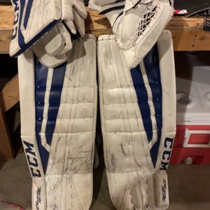 33" 2017 CCM Extreme Flex II 860 Goalie Leg Pads (Used)