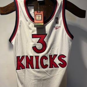 1979–80 New York Knicks Stephon Marbury #3 Hardwood Classic Reebok Jersey – Large (+2) – NWT