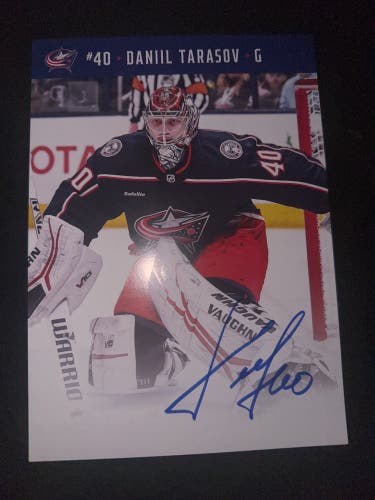 Danil Tarsov Signed Photo