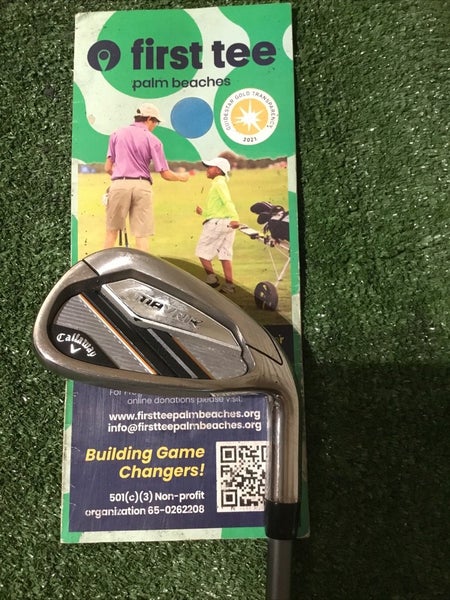 Callaway Mavrik 8 Iron Seniors 5.0 Catalyst 55 Graphite Shaft (35.75)