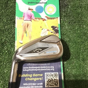Callaway Left Handed AI Smoke Paradym HL 7 Iron Regular 105 Dynamic Gold Steel