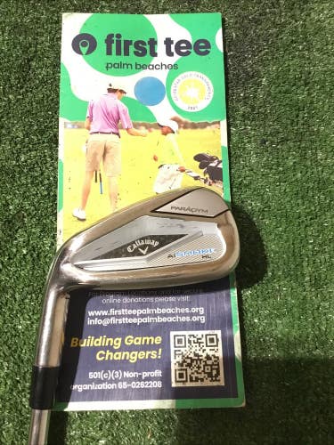Callaway Left Handed AI Smoke Paradym HL 7 Iron Regular 105 Dynamic Gold Steel
