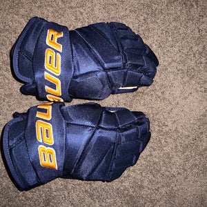 Senior Bauer Vapor Team Navy/gold 15”