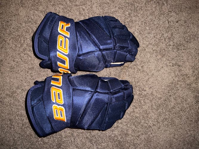 Senior Bauer Vapor Team Navy/gold 15”