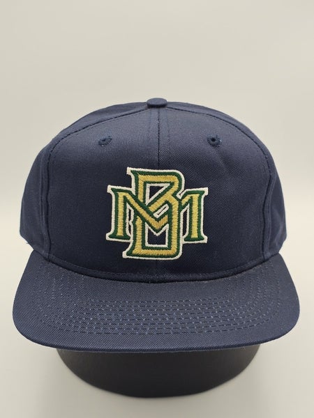 NEW Vintage 1990s Milwaukee Brewers Logo 7 MLB Plain Logo Sports Hat Snapback
