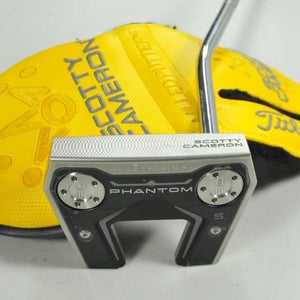Titleist 2024 Scotty Cameron Phantom 5 33" Putter RH Steel with Cover # 198334