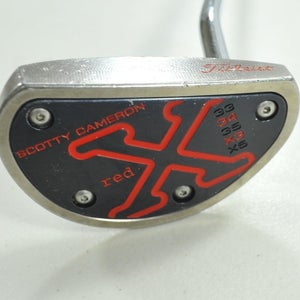 Titleist 2007 Scotty Cameron Red X3 35" Putter Right Steel # 195238