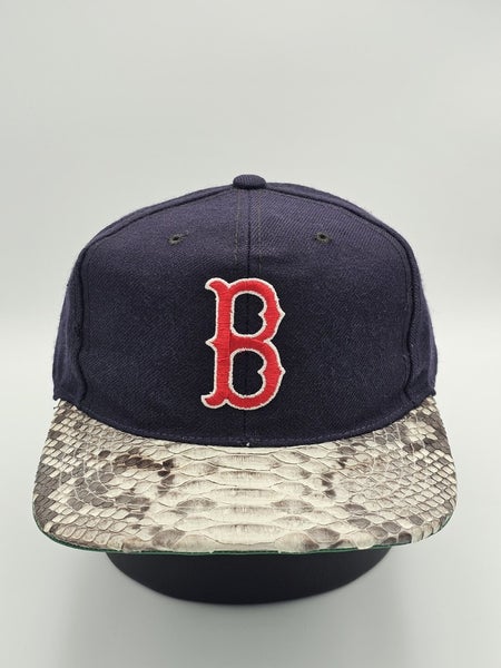Vintage Rare Boston Red Sox Starter 100% Wool MLB Sport Plain Logo Hat Strapback