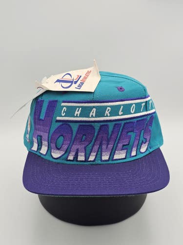 NEW Vintage Charolette Hornets NBA Sports 1990s Logo Athletic Hat Cap Snapback