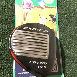 Tour Edge Exotics CB Pro Limited Edition 14.5* 3 Wood Stiff Speeder757 Graphite