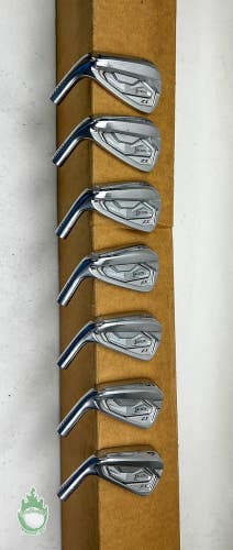 Used Left Handed Srixon ZX5 Forged MKII Irons 4-PW HEADS ONLY Golf Club Set