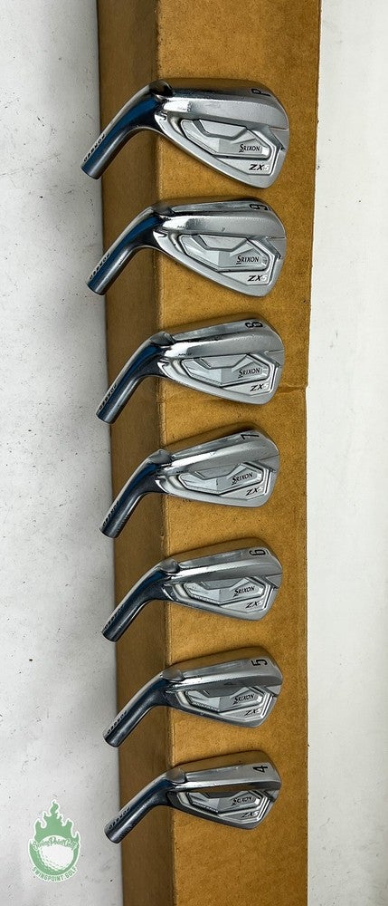 Used Left Handed Srixon ZX5 Forged MKII Irons 4-PW HEADS ONLY Golf
