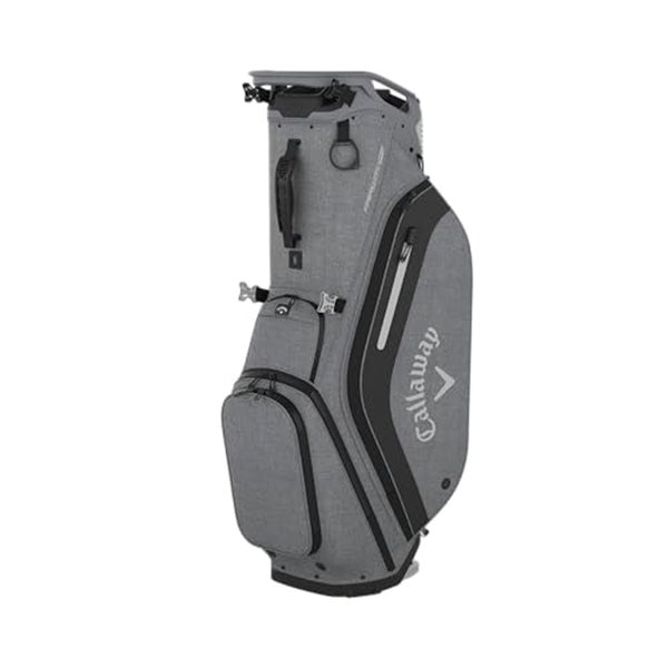 NEW 2024 Callaway Golf Fairway 14 Charcoal Heather Stand Golf Bag