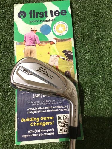Titleist T350 Forged 5 Iron Regular R300 AMT Red Steel Shaft Demo Club 38