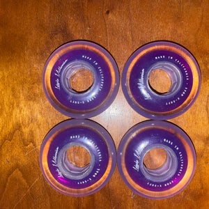 Set Of 4 Labeda Millennium 59mm Purple Xsoft Goalie Wheels (new)