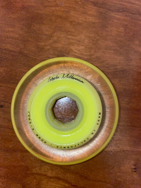 1 Labeda Millennium 80mm Xsoft Yellow Wheel (new)