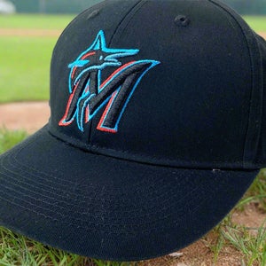 Miami Marlins MLB M-300 2019 NOS Adjustable Home Replica Cap (New)