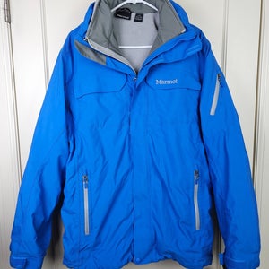 Marmot Sidehill Component 3-in-1 Jacket Royal Blue Winter Ski Men's Size: L