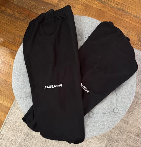 Black Large Senior Bauer Socks (Used)