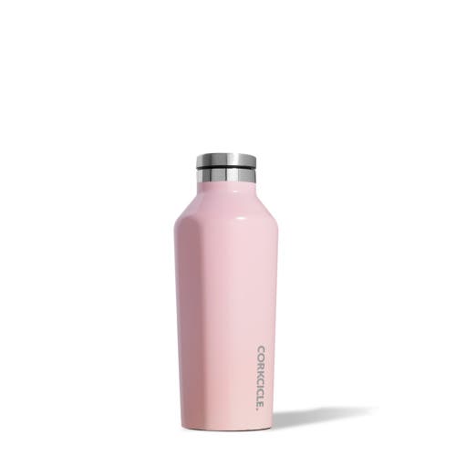 Corkcicle Canteen Triple Insulated Stainless Steel Water Bottle 9oz pink