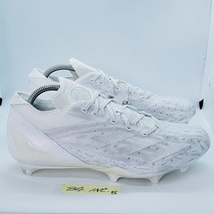 Adidas Adizero Electric Speed Juice Football Cleats size 10 White Silver IE4413