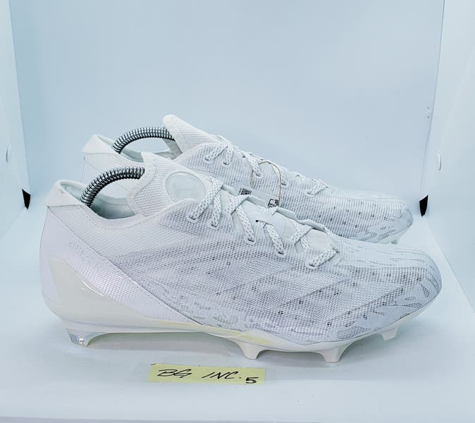 Adidas Adizero Electric+ Football Cleats White Sliver IE3284 Men’s Sizes Adidas Men main image 3