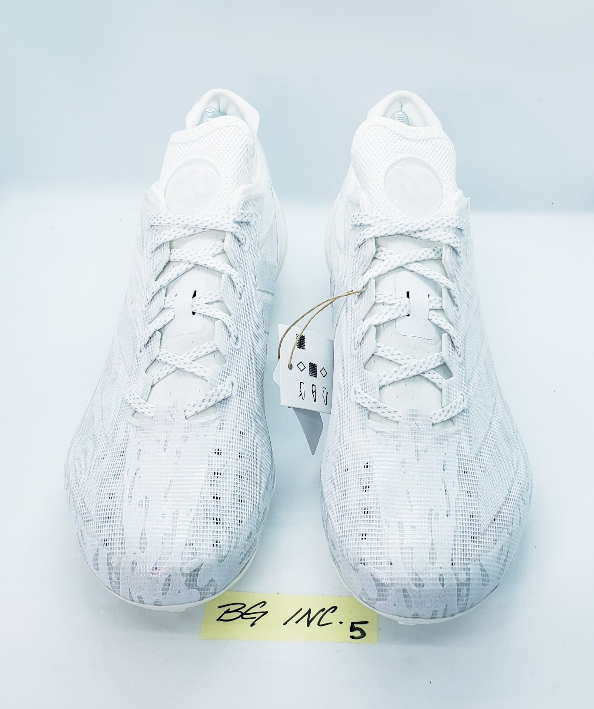 Adidas Adizero Electric Speed Juice Football Cleats White Siver IE4413 Mens 10 Adidas Adizero Electric Mens 10 Speed Juice Football Cleats  main image 4